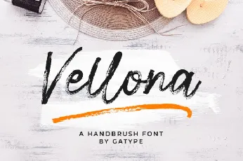 Vellona Brush font