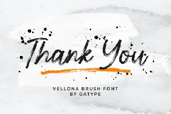 Vellona Brush font