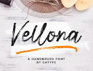 Vellona Brush font