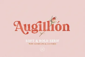 Augillion font