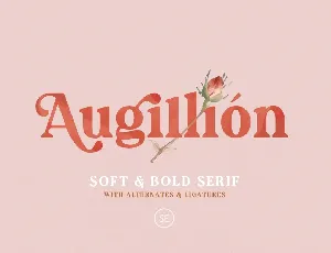 Augillion font