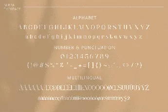 Nirpa font