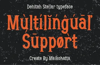 Denitah Stellar font