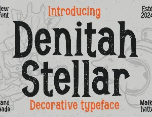 Denitah Stellar font