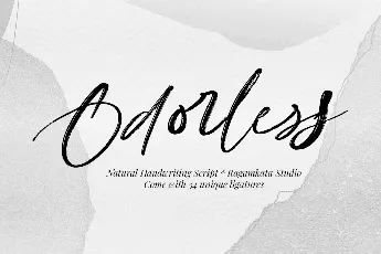 Odorless DEMO font