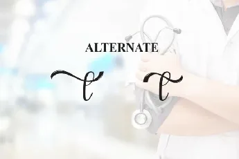 Doctor Hospital Calligraphy font