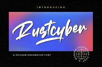 Rustcyber font