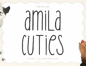 Amila Cuties font