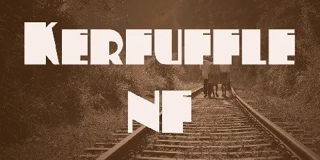 Kerfuffle NF font