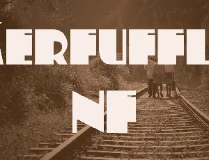 Kerfuffle NF font