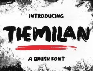 Themilan font