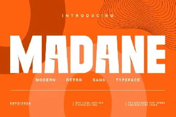 Madane font