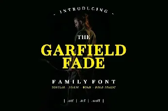 Garfield Fade font