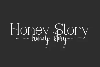 Honey Story Demo font