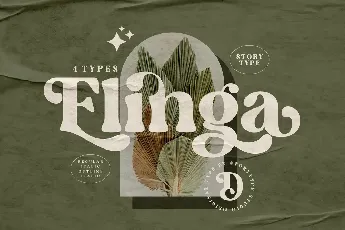 Elinga Classy Serif font