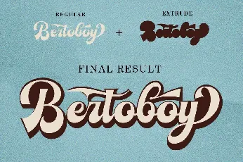 Bertoboy font