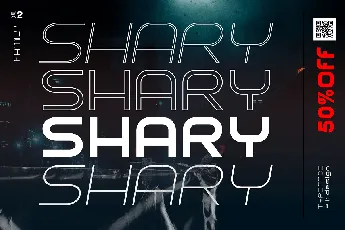 Shary Typeface font