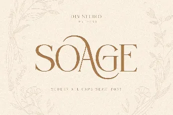 Soage font