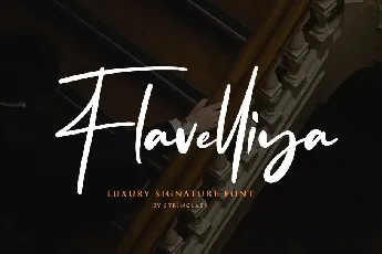 Flavellya font