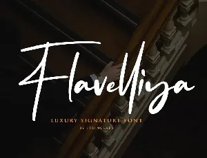 Flavellya font