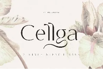 Cellga font