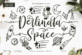 Derlinata Space font