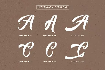 Auntekhno Script font