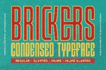 Brickers font