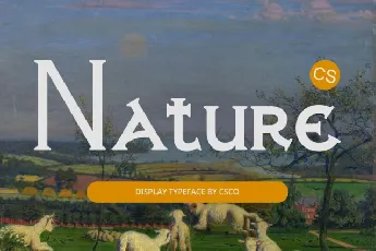 CS Nature font