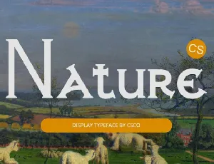 CS Nature font