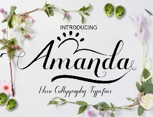 Amanda font