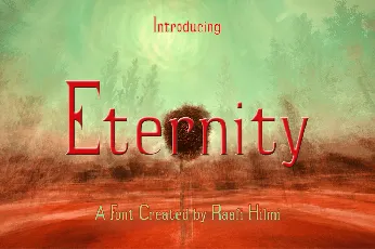 Eternity Time font