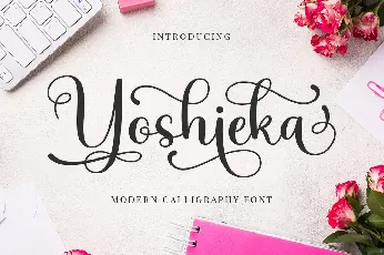 Yoshieka font