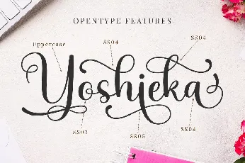 Yoshieka font