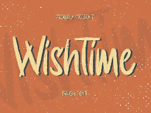 Wishtime - Personal Use font