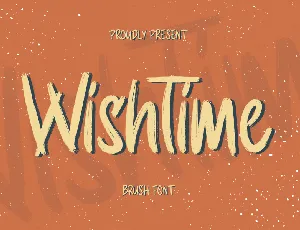 Wishtime - Personal Use font