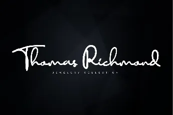 Diamant handwriting font