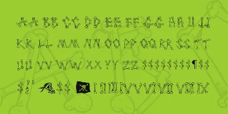 Cartoon Bones font