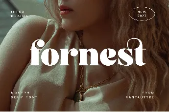 Fornest font