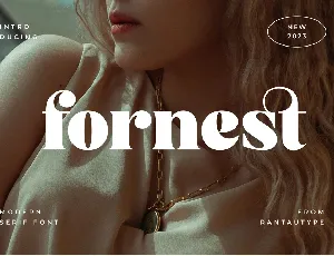 Fornest font