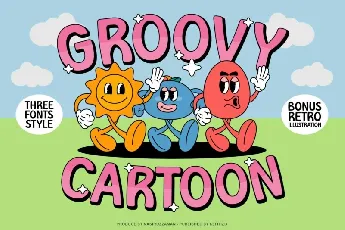 Groovy Cartoon font