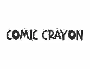 Comic Crayon font