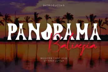 Panorama Balinesia font