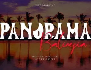 Panorama Balinesia font