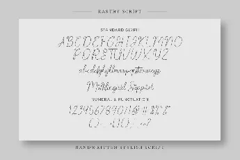 Kasthy font