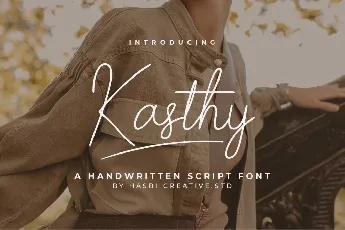 Kasthy font