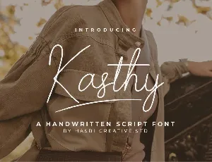 Kasthy font