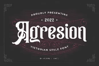 Agresion font