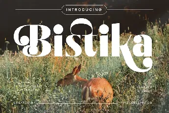 Bistika font