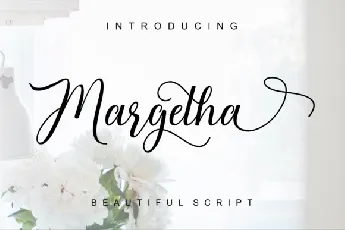 Margetha Calligraphy font